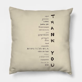 Thank You Pillow