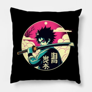 Anime Samurai Pillow