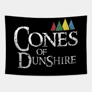 Cones of Dunshire Parks and Rec Game Tapestry