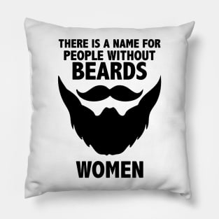 FUNNY BEARDS Pillow