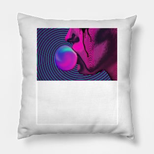 Love matrix circle Pillow