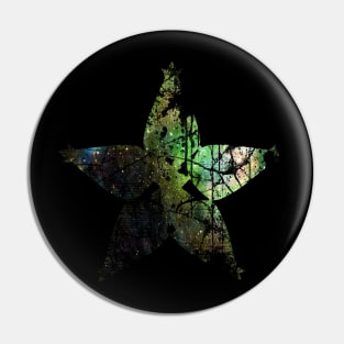 Wayfinder KH grunge galaxy Pin