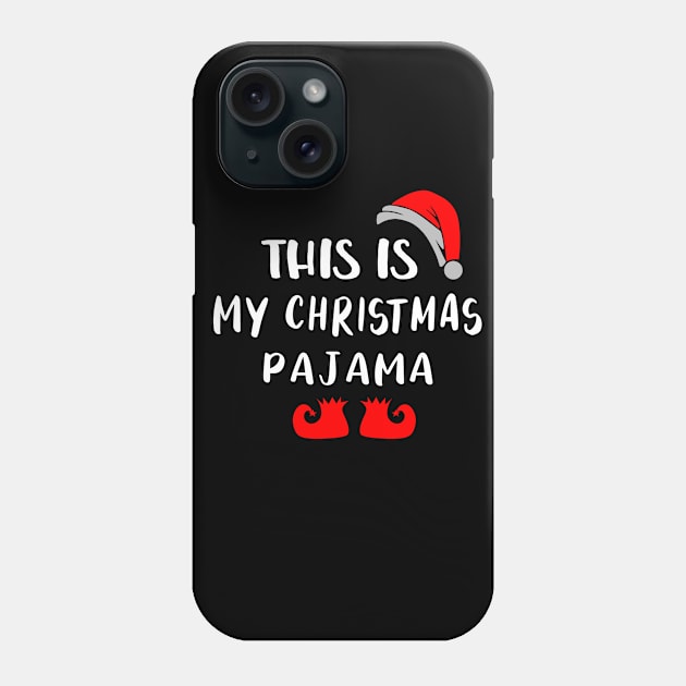 This Is My Christmas Pajama Shirt Phone Case by Success shopping