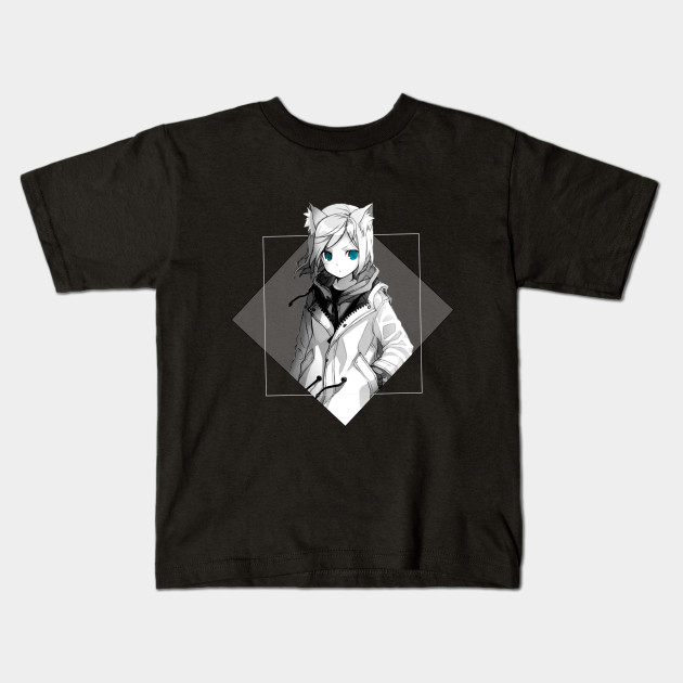 Anime Manga Girl With Blue Eyes Anime And Manga Kids T Shirt