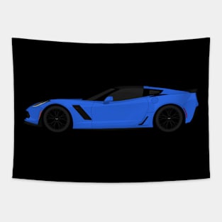 Z06 BLUE Tapestry