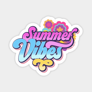 Summer Vibes, Good Vibes only, Vacay mode Magnet