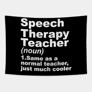 Speech Language Teacher Definition Funny SLP Tapestry