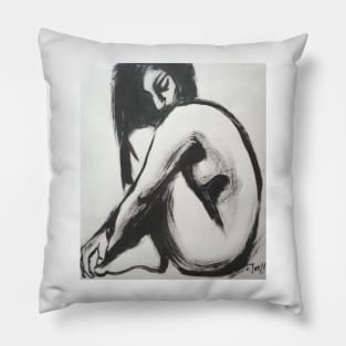 Posture 7 - Female Nude Pillow