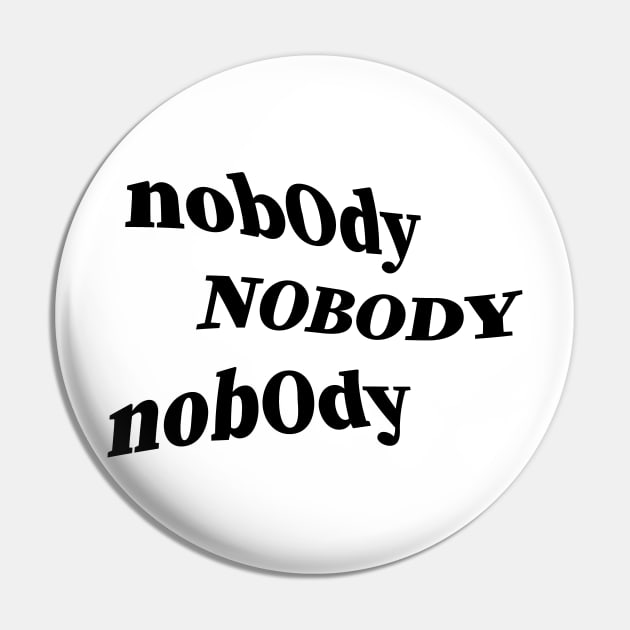 NOBODY mitski Pin by uchix