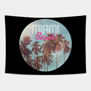 Miami Beach Florida Tapestry