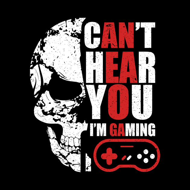 Can't hear you I am gaming by FatTize