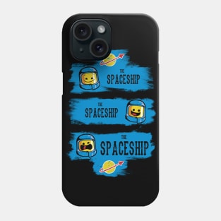 The Good, The Bad and the SPACESHIP! Phone Case