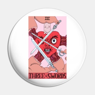 Ricardio as 3 of Swords Pin