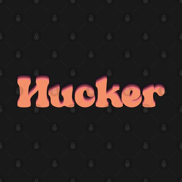 Hucker 60's Retro Repeat by Hucker Apparel