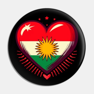 Biji kurdistan freedom and love Pin