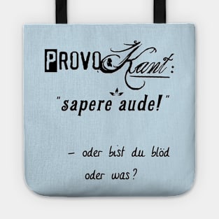 SAPERE AUDE Tote