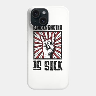 Kindergarten is Sick - Red - Barn Shirt USA Phone Case