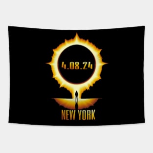 total solar eclipse 8 april 2024 NEW YORK Tapestry