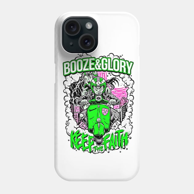 Keep the Faith - booze and glory Phone Case by Allbestshirts