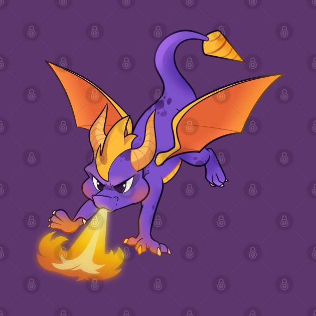 Purple Dragon Fire! by YukiGoomba