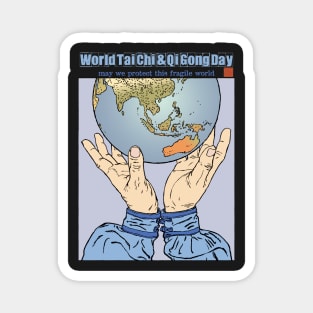 World Tai Chi and Qi Gong Day 2022 (Dark) Magnet