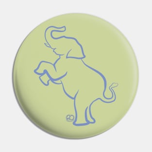 Elephant Kicking Pin