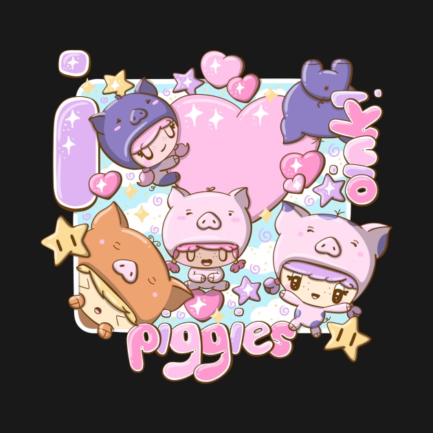 I love piggies by studiomogwai