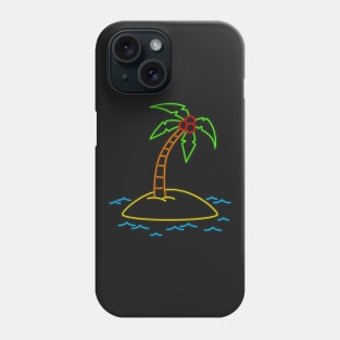 Neon Tropical Phone Case