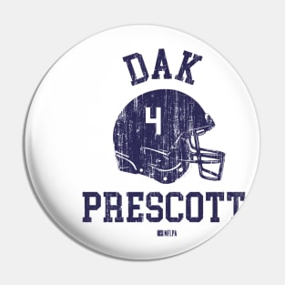 Dak Prescott Dallas Helmet Font Pin