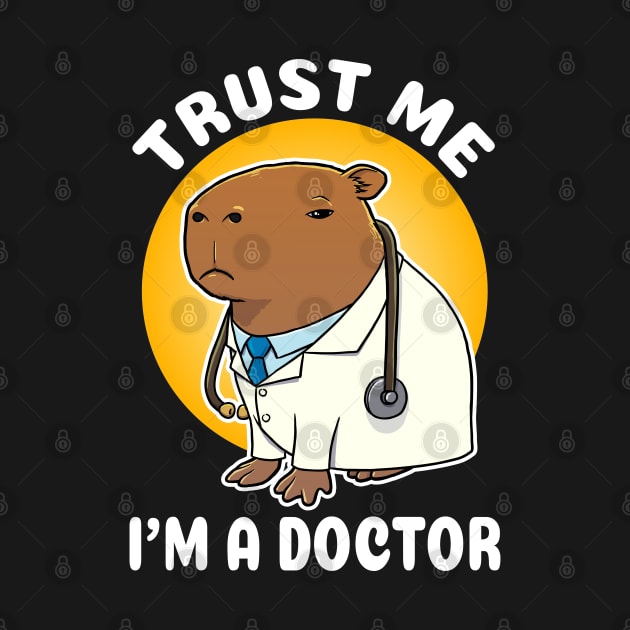 Trust me I'm a doctor Capybara Doctor Costume by capydays