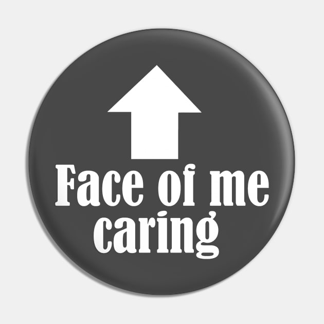 Face of me caring Pin by FnWookeeStudios