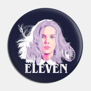 Eleven Stranger Things 011 Pin