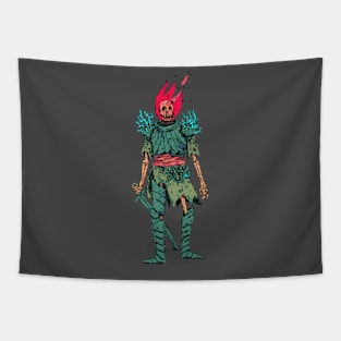 Skeleton Warrior Tapestry