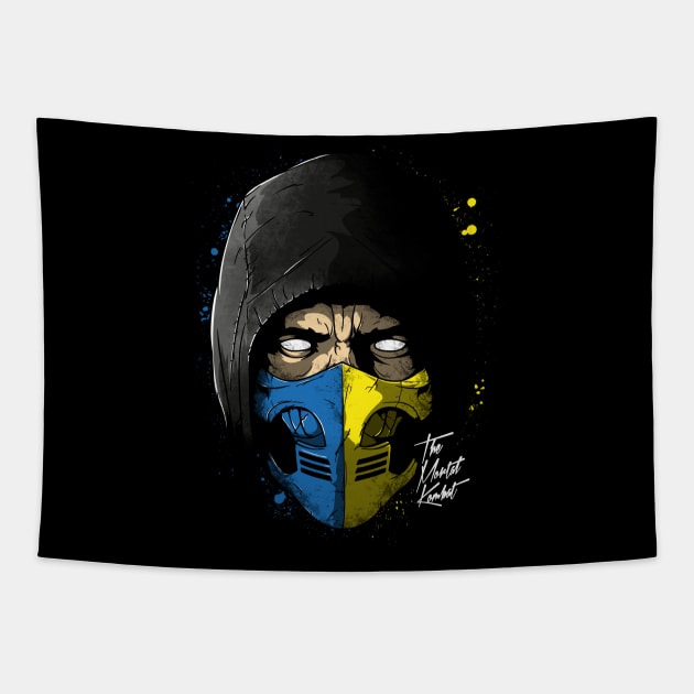 Daft Kombat Tapestry by Soulkr