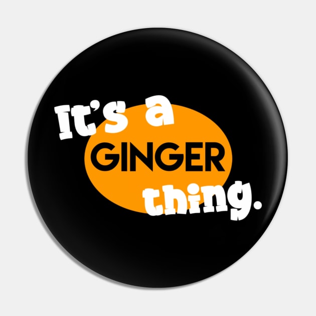 Ginger Pin by Bernesemountaindogstuff