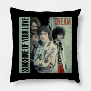 Fresh Creams Revival - Relive the Classic Hits on This Tee Pillow