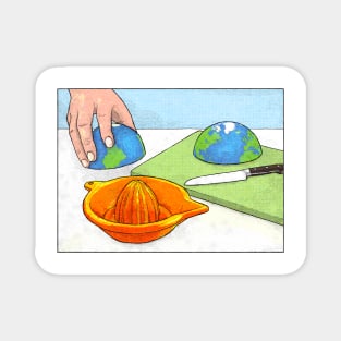 Planet juicer Magnet