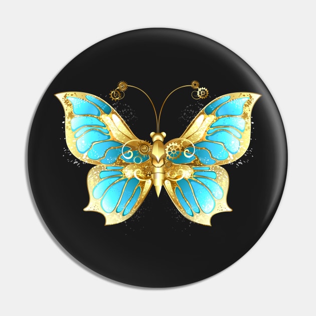 Mechanical Butterfly ( Steampunk butterfly ) Pin by Blackmoon9