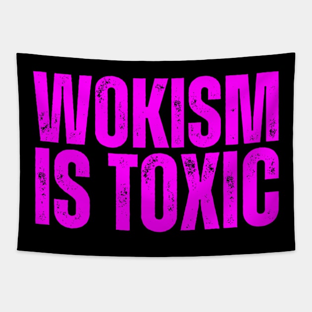 Wokism is toxic Tapestry by la chataigne qui vole ⭐⭐⭐⭐⭐