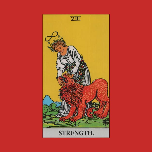 Strength Tarot Card by Star Scrunch