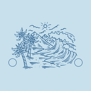 ANGRY WAVES T-Shirt