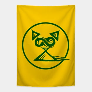 Green Koshka Logo Tapestry