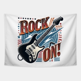 Vintage electric guitar Tapestry