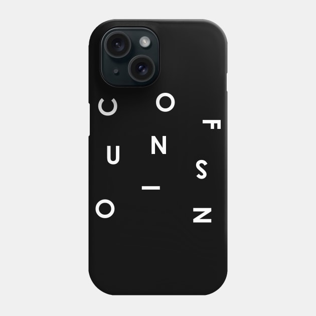 Confusion Phone Case by NoirPineapple