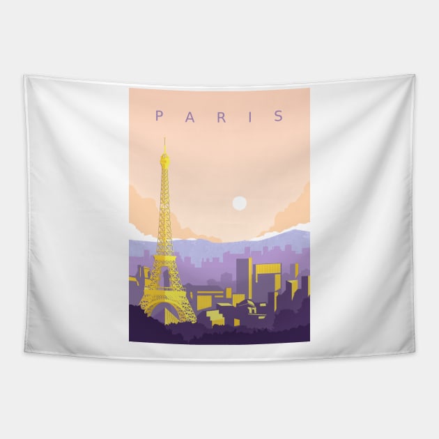 Paris Tapestry by Zakaria Azis