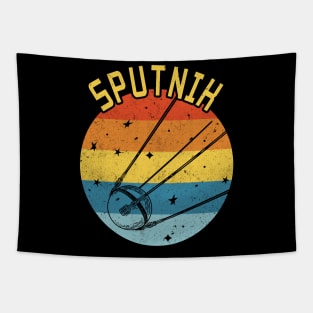 Sputnik Retro UDSSR Tapestry