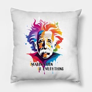 Imagination is everything Pillow