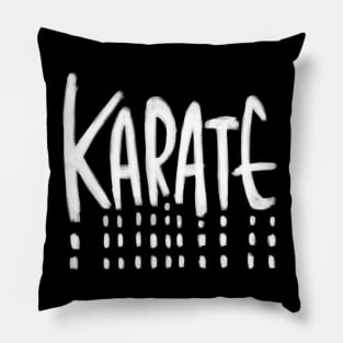 KARATE, for Karateka Pillow