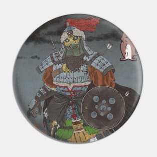 Undead Samurai Pin