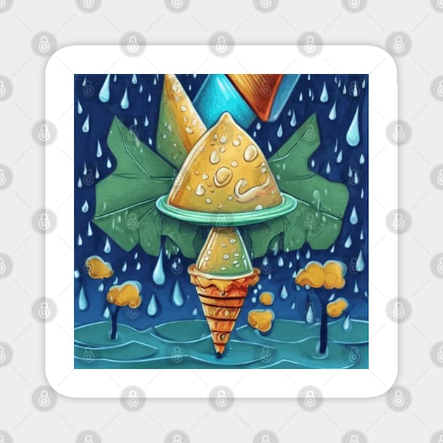 ice cream   art Magnet by jaml-12